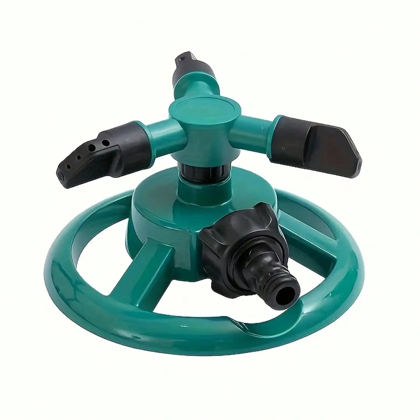 360° Rotating Garden Sprinkler – Adjustable Durable Lawn & Plant Watering Tool | Easy-Connect Hose Setup | Ideal For Small To Medium Yards, Flower Beds & Patios
