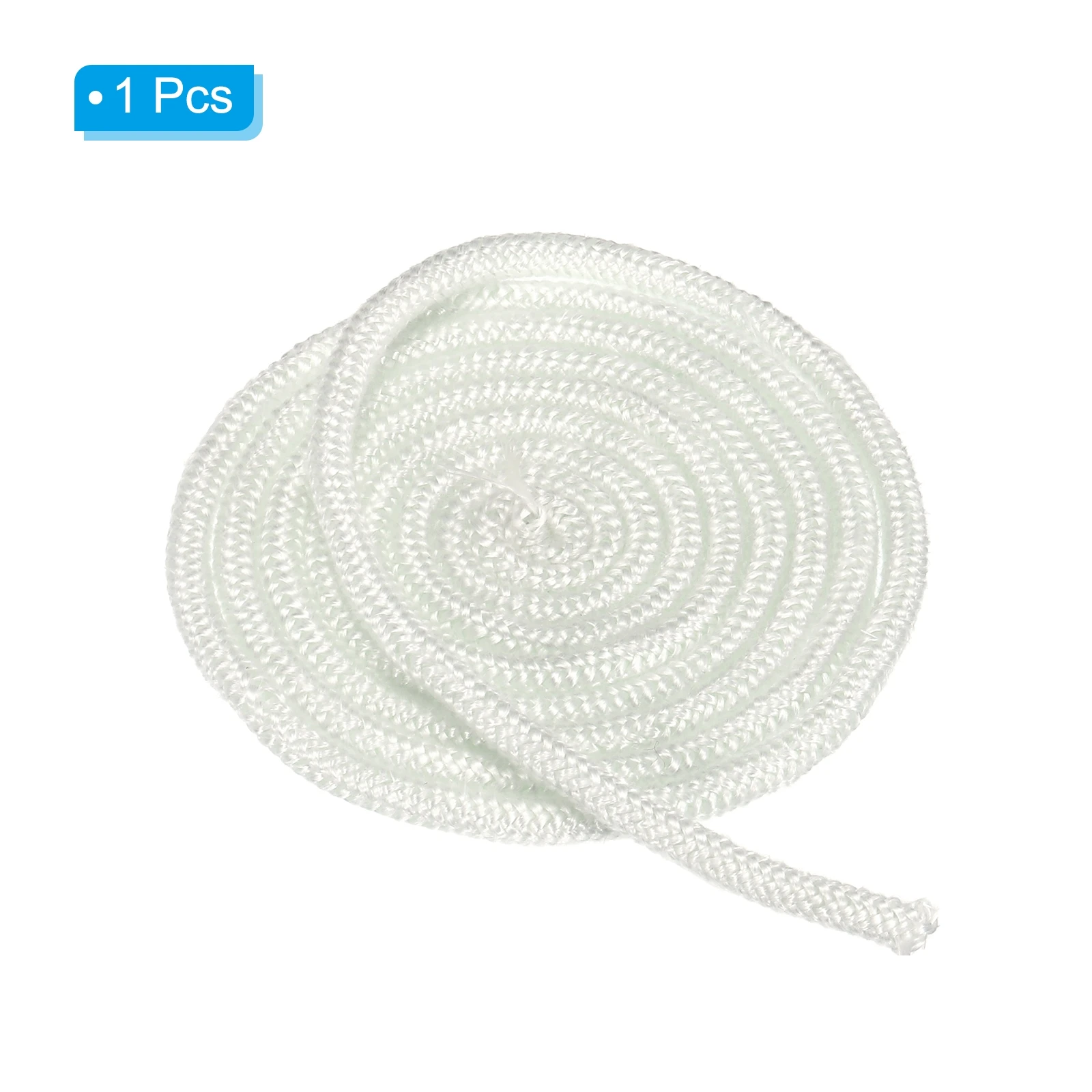 2.2/3 متر موقد الخشب طوقا الألياف الزجاجية مستديرة مقاومة درجات الحرارة العالية ختم حبل استبدال للمواقد باب الموقد الأبيض #3