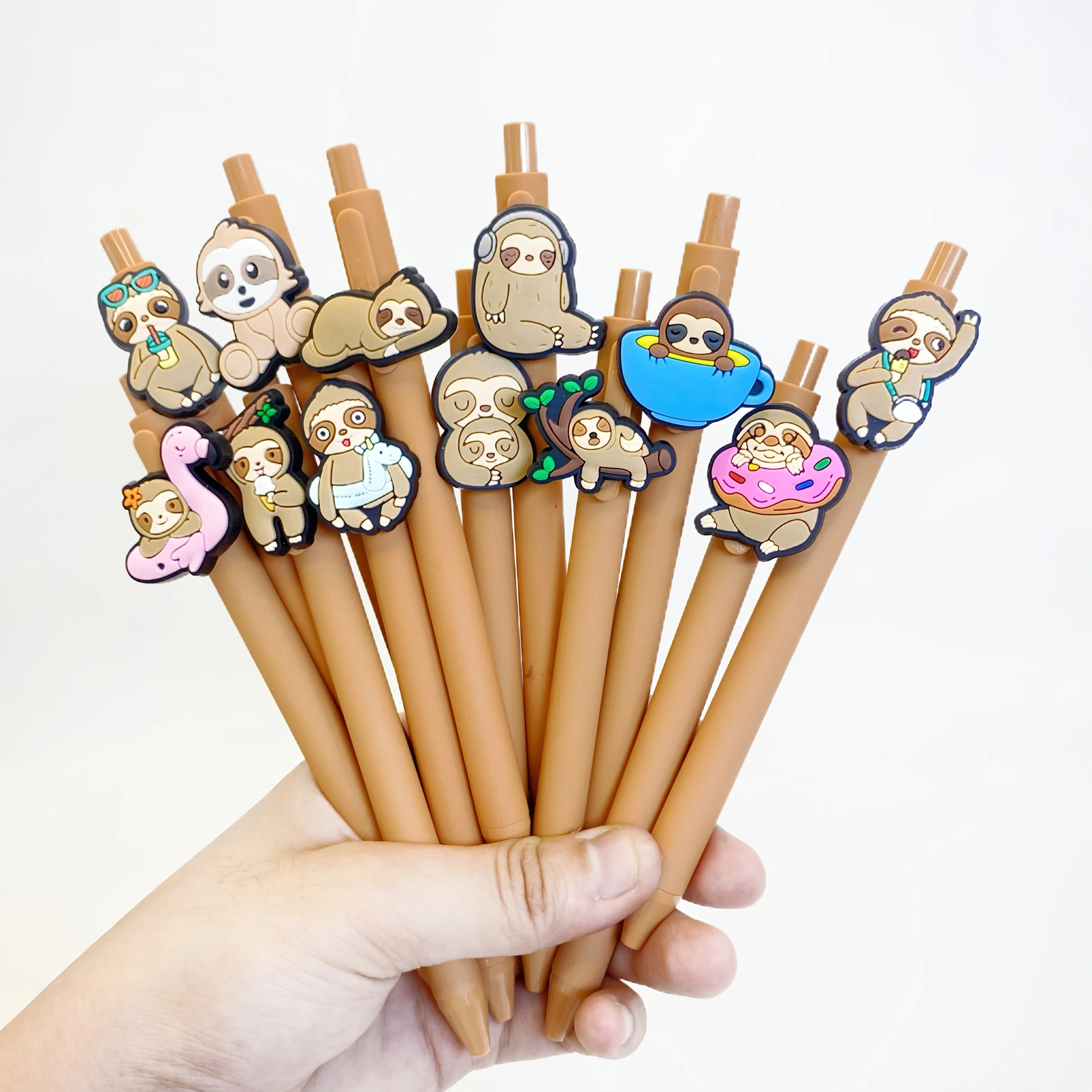 

6 шт./12 шт./24 шт. 6 шт./12 шт. шариковая ручка в форме ленивца, подарочная ручка для письма, ручка для записи офисных встреч.