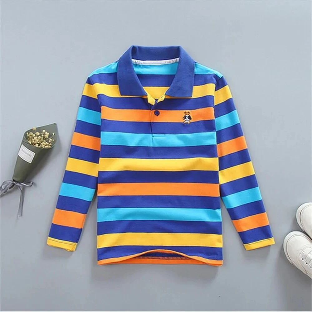 Spring Boys T-Shirt Children Clothing Boys T Shirt Cotton Long Sleeve Kids Clothes Girls Tops Children Clothes 3-14 Years