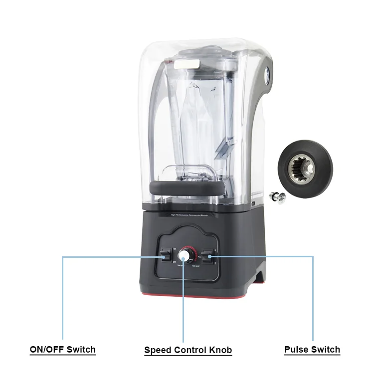 Easy-Clean Blender with Detachable Parts - Save Time & Effort in Kitchen Maintenance