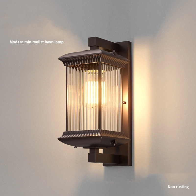 Aisle Wall Light Outdoor Garden Courtyard Exterior Wall Corridor Balcony Light Modern New Chinese Villa Door Light Wall Light
