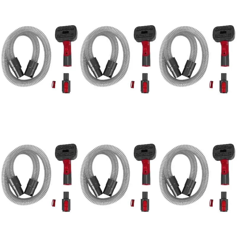 6Pack X(Pet Dog Grooming Kit for Vacuum V7 V8 V10 V11 V12 V15, Dog Hair Groomer Tools Brush Attachment