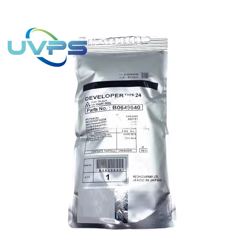 1pcs Type24 developer For Ricoh Aficio Type 24 MP 5500 6000 6001 6002 6500 7000 7001 7500 7502 8000 9001