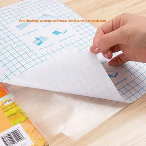 Cover Film des Buches Selbstbekämpfung, Bookskin Matte, Cover des transparenten Buches, Small Student Clothes 12 Hauptverkaufsbuch Cover in Fabric - №7