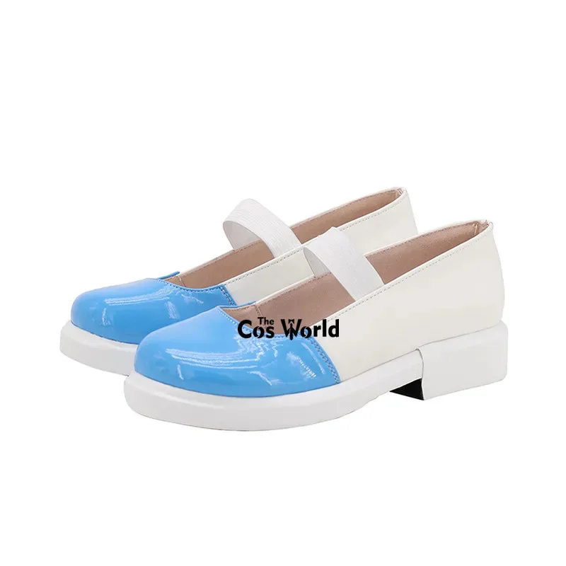 Doki Doki Literature Club Yuri Natsuki Sayori 게임 맞춤형 코스프레 플랫 슈즈