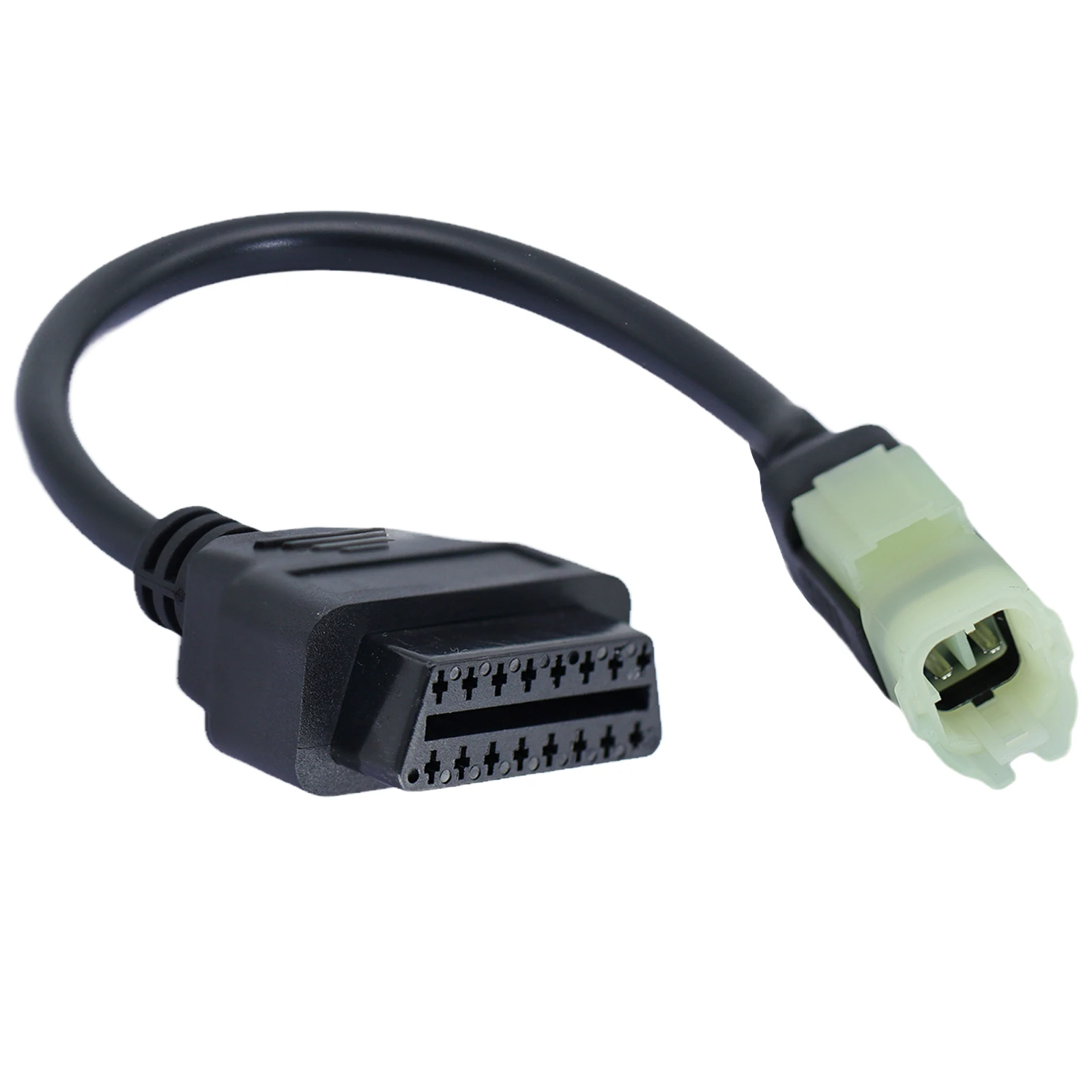 4Pin OBD2 Adapter Für Kawasaki Z250 Z650 Z1000 ER6N EX650F Ninja400 ZX6R ZX10R ZX1000 Motorrad OBD Diagnose Stecker Kabel – Detail 6