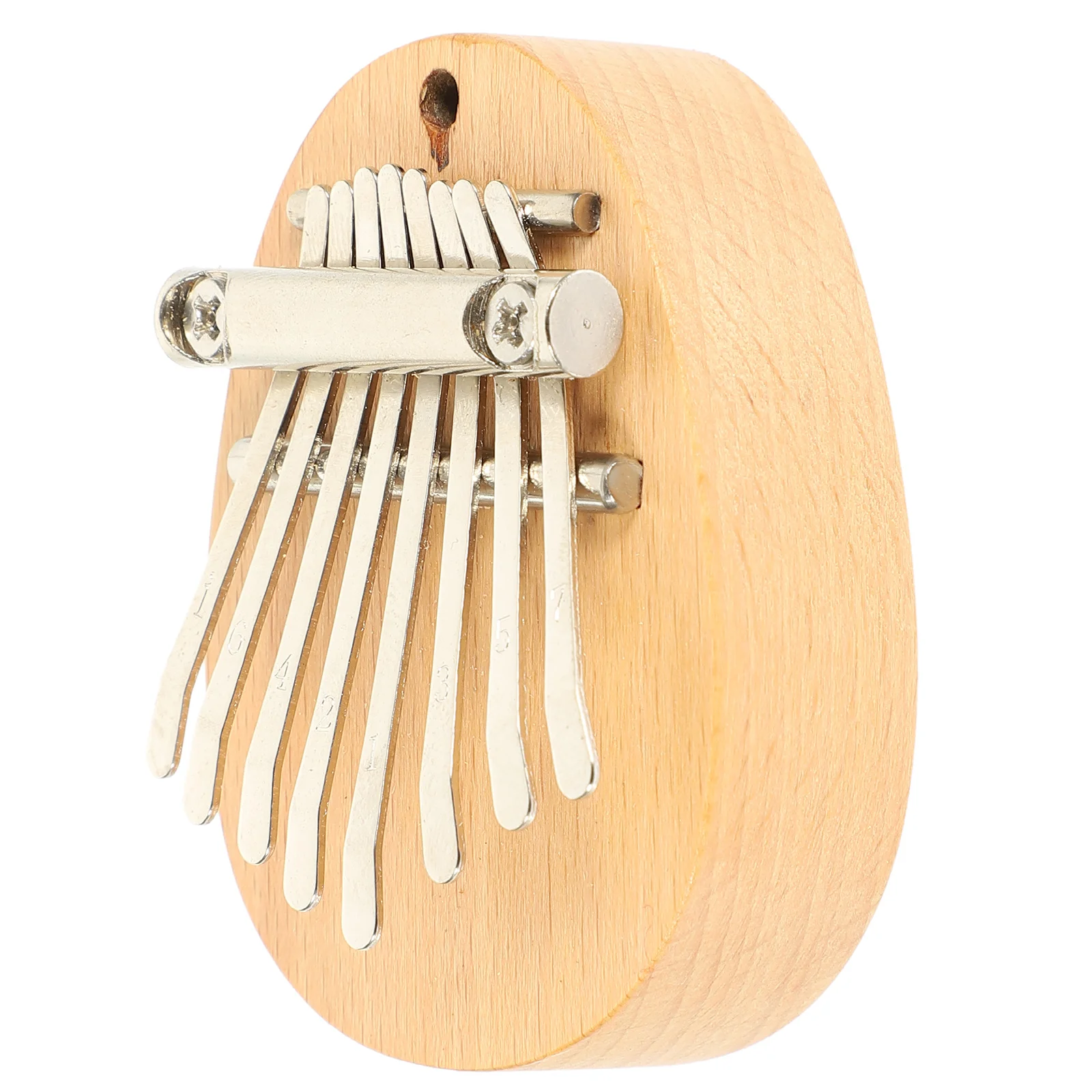 

Thumb Wooden Kalimba Miniature Small Musical Instrument Piano Finger Adornment Delicate