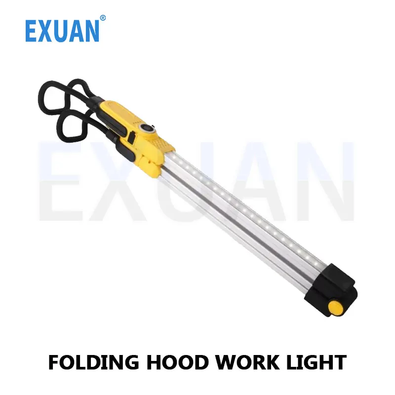 Reparación de automóviles capó de motor mantenimiento de trabajo luz LED compartimento de motor recargable capó luces de cabina de coche y luces de capó Luz de mantenimiento de trabajo del capó de reparación de automóv