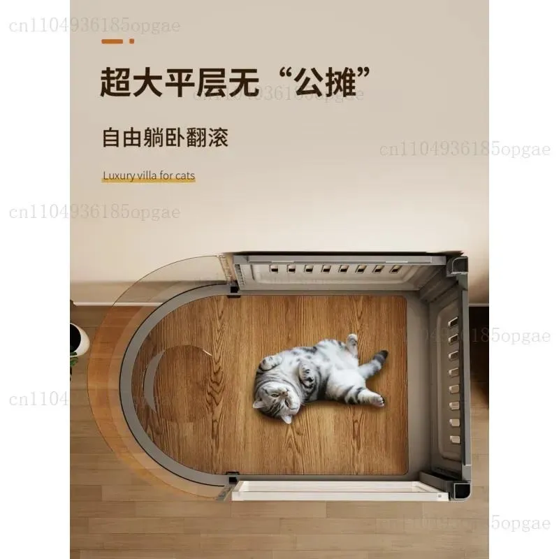villa household indoor cat cabinet house new cat cage cat nest universal in all seasons one room one living room one