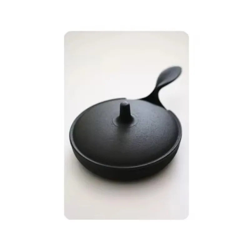 

Large frying pan professionally designed induction base hard anodized cooking non-stick pan with lid