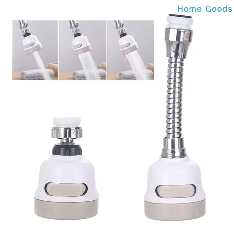 3 Modes Universal Kitchen Faucet Adapter 360 Rotation Faucet Filter Extenders Kitchen Gadgets Spray Water Saving Tap Nozzle
