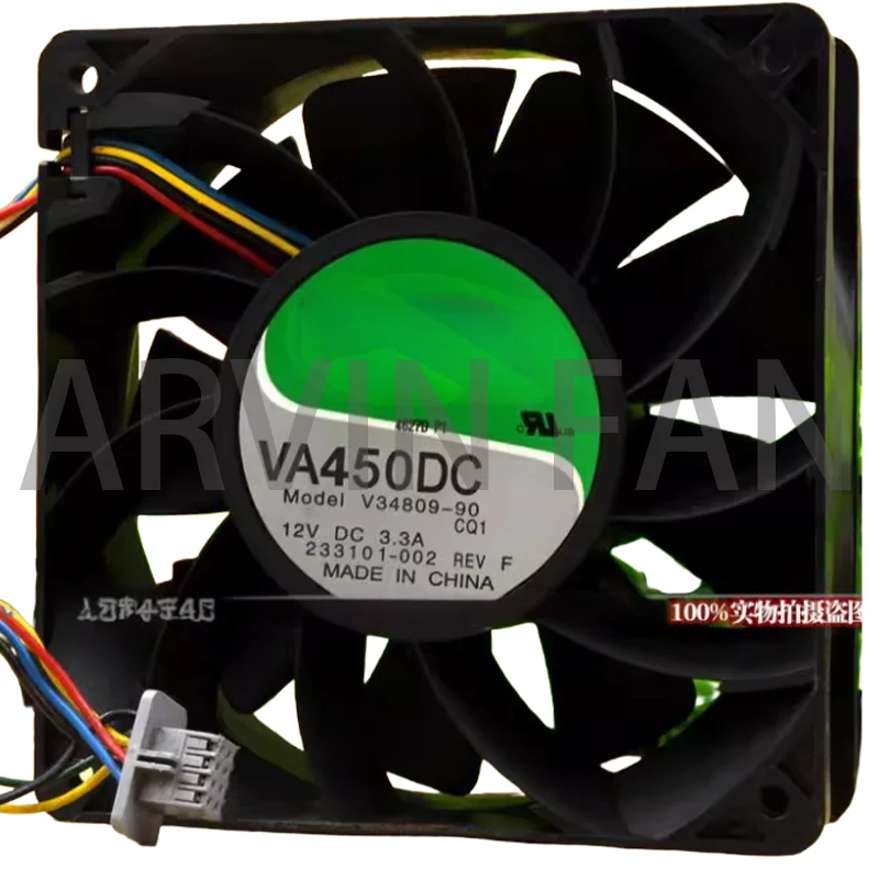 

V34809-90 12 см 12038 12 В 3,3 А промышленный охлаждающий вентилятор для промышленного сервера