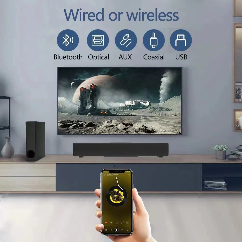 My Speaker Active Party Portable Home Theater System 2.1 TV Home Party High Power Bluetooth Speaker