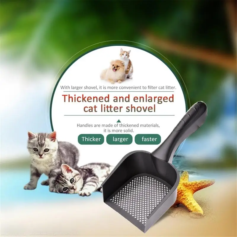 Cat Litter Scoop Indoor Sand Shovels Portable Durable Plastic Practical Cleaning Cat Pet Litter Scoop Shovel Pets Supplies