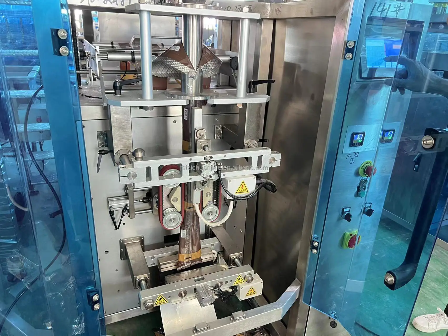 Certification Automatic Fill Seal Packing Machine Dry Wet Noodle Fresh Macaroni Pasta Multihead Weighing Filling Packing Machine