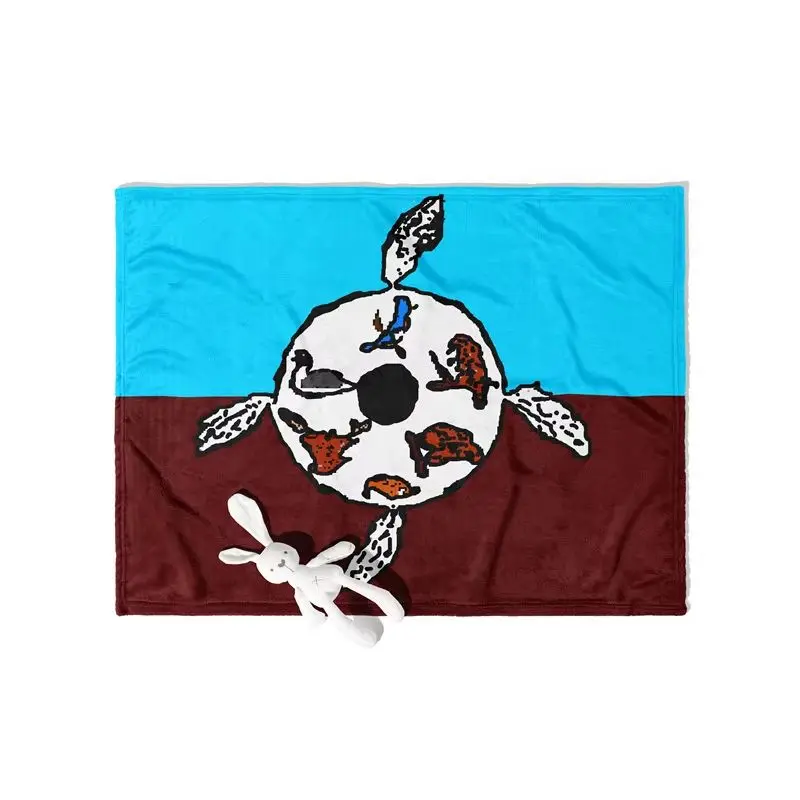 Gaslight Gatekeep Girlboss Temagama Ojibwa Throw Blanket for Women Men Girls Boys Kids Pets Dogs Cats Couch Sofa
