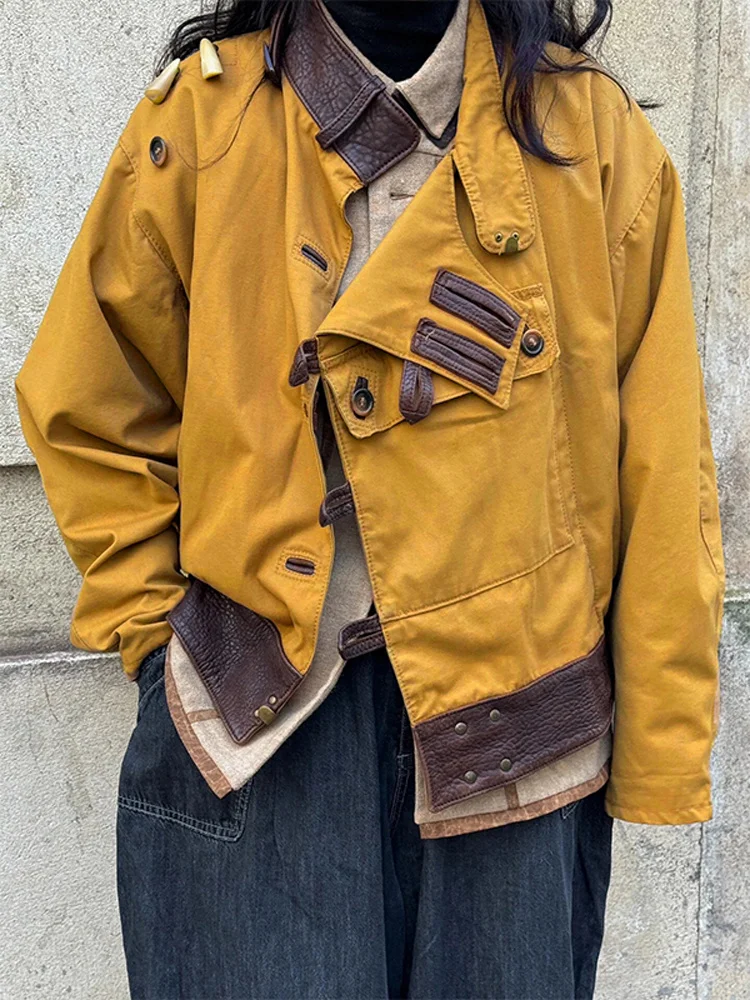 marron-kangourou-ket-jaet-femmes-ample-decontracte-printemps-nouveau-sle-ldab-retro-design-sens-ort-vetements-d'exterieur-en-fiber-de-polyester