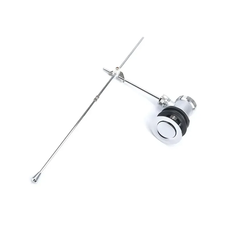 for YuChen Modern Chrome Plug Drain Lift Rod Overflow G 1 1/4 Eco Friendly Hotel Bathroom Faucet 2 Year Warranty