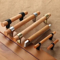 Wood Handles Cabinet Pulls Modern Black Kitchen Doors Drawer Kids Gold Adjustable Knobs  For Furniture Bronze In Cabinet Pulls