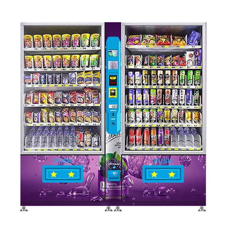 24 Hours Online Self Service ice-cold cool drinks vendor machine