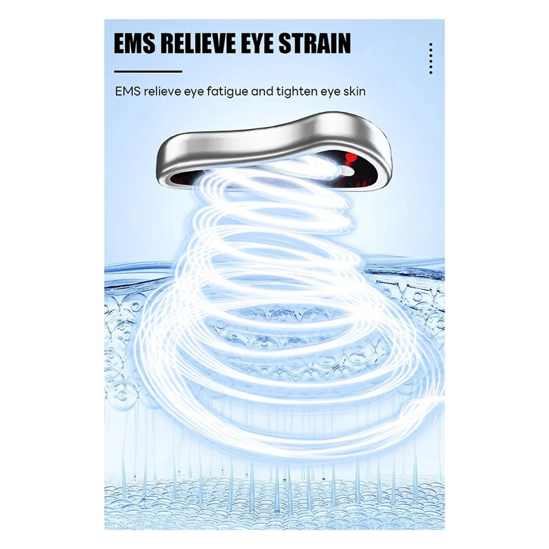 SANQ EMS Pulse Micro-Current Eye Care อุปกรณ์บรรเทาความเมื่อยล้า Eye Massager เพื่อลดริ้วรอยบวม