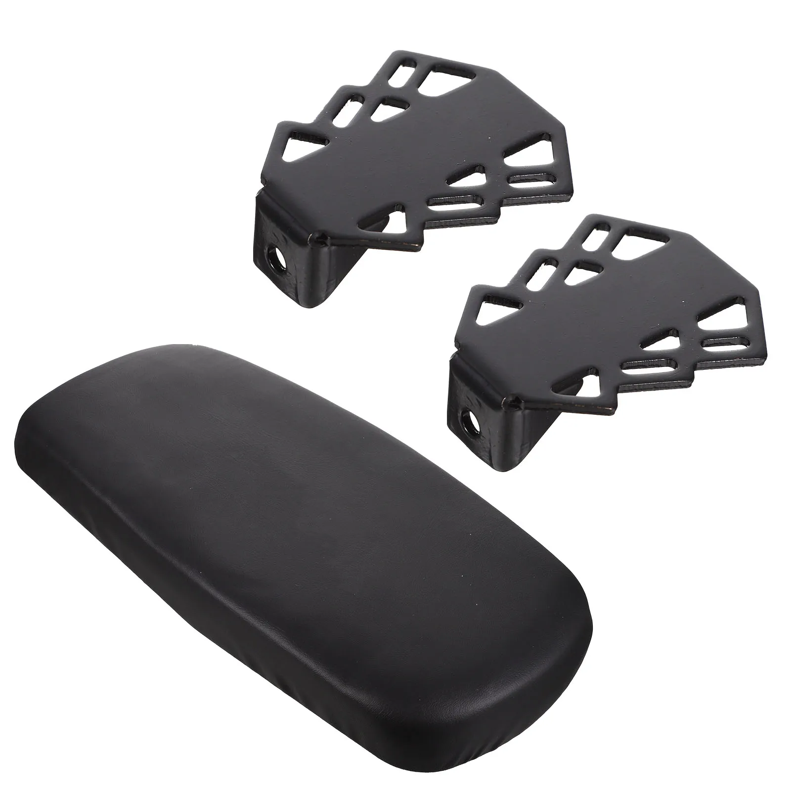 

Kids Bike Bicycle Rear Seat Set Footrest for Luggage Rack Back Cushion Pad Miss