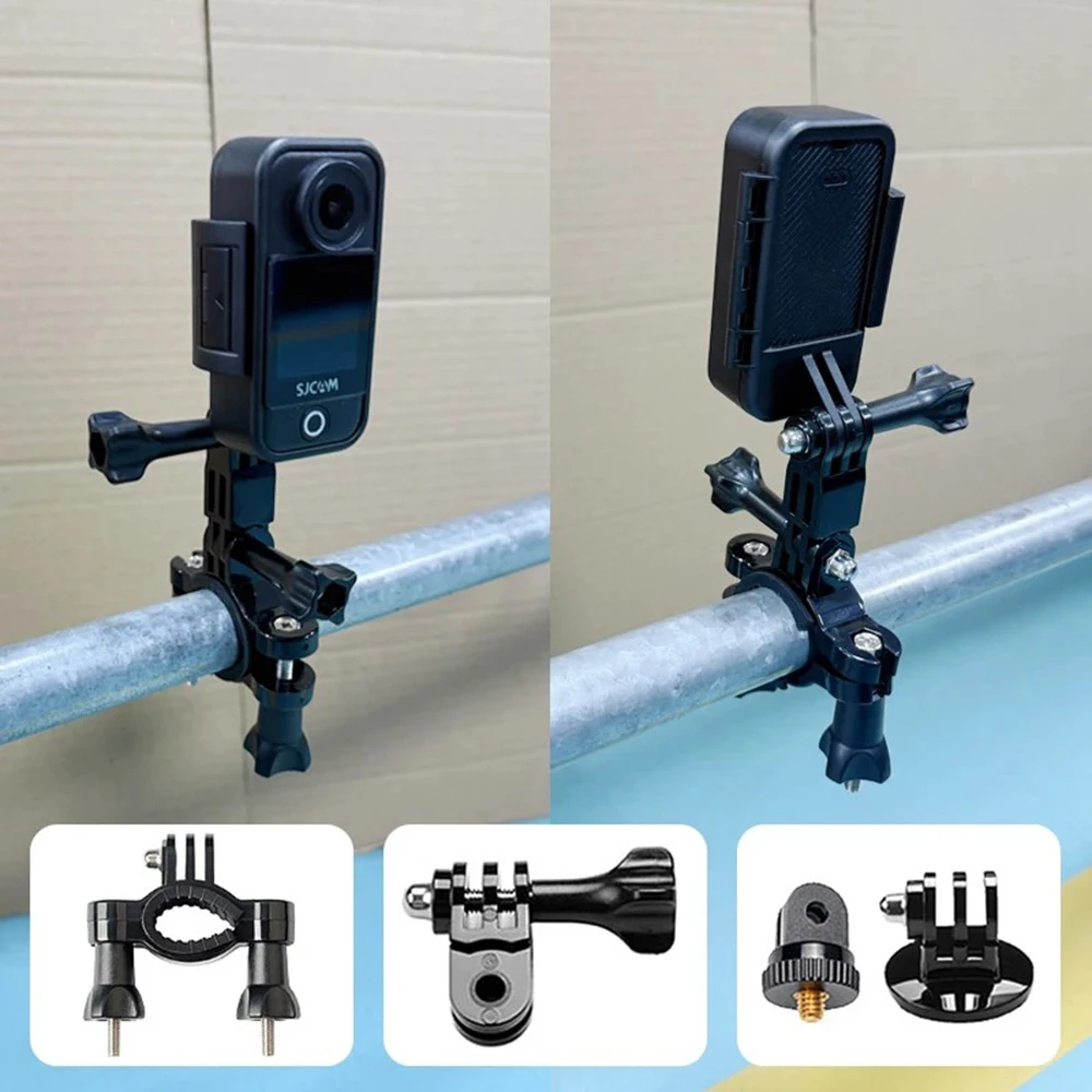 SJCAM Action-Kamera Zubehör C300 C400 Tasche Magnetisches Umhängeband für Motorrad Radfahren Reiten Halterung Stativ Auto-Saugnapf – Detail 6