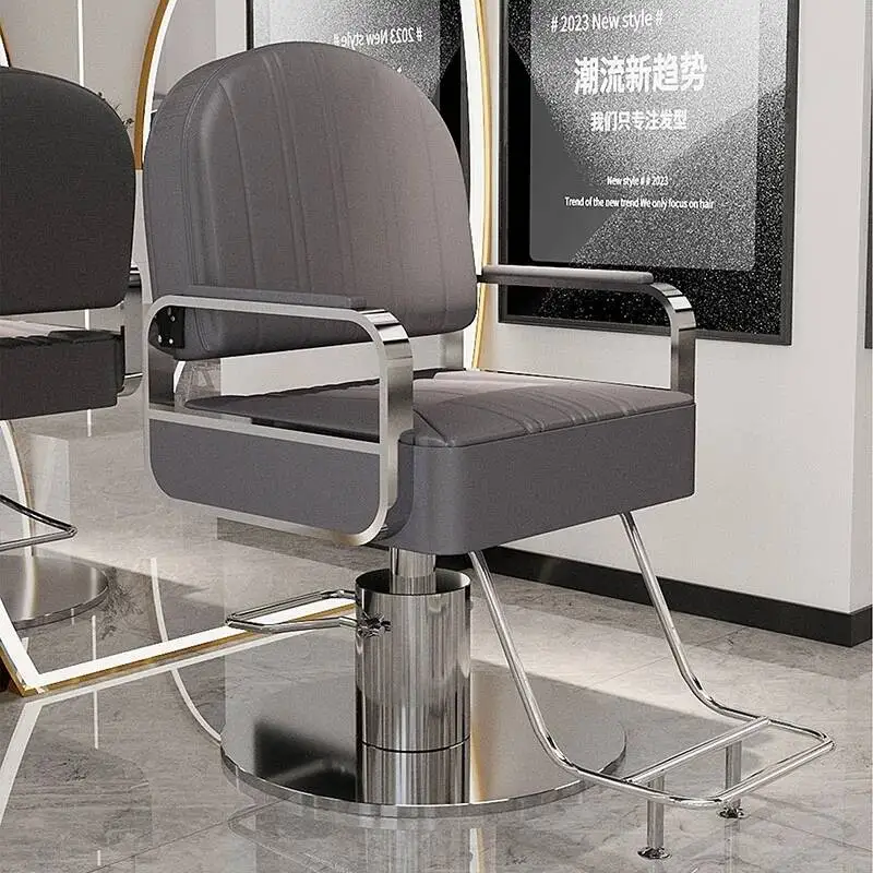 

Профессиональное парикмахерское кресло-диван для салона красоты, классическое коммерческое современное эргономичное кресло-диван класса люкс с аксессуарами для мебели