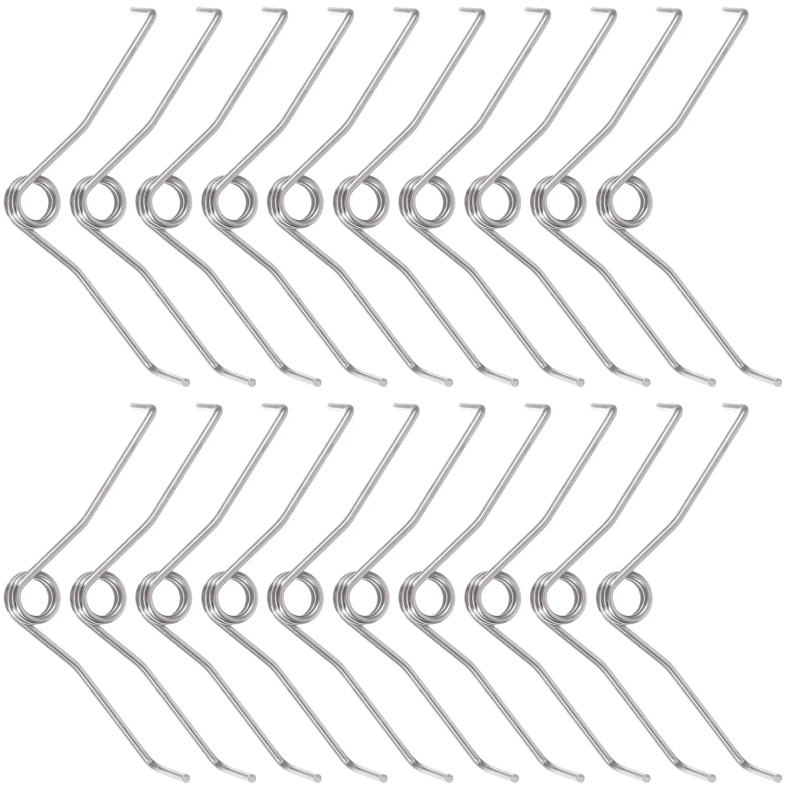 

20 Pcs Pruning Shear Replacement Springs Left and Bending Gardening Supplies Stainless Steel for Trimming Scissors