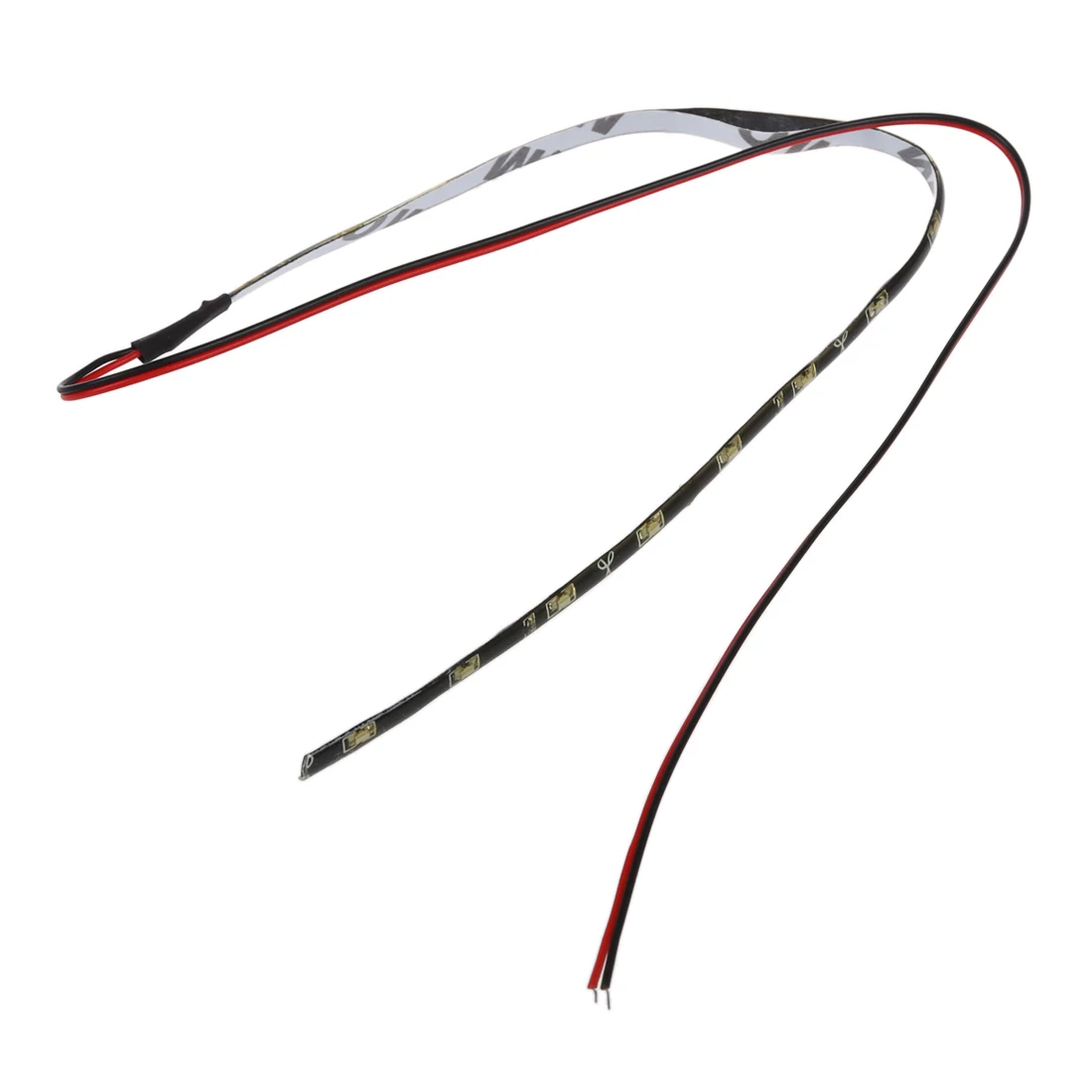 ホットセール-2X 30CM 15 SMD 側面発光サイドシャイングローフレキシブル DRL LED ストリップライト ホワイト