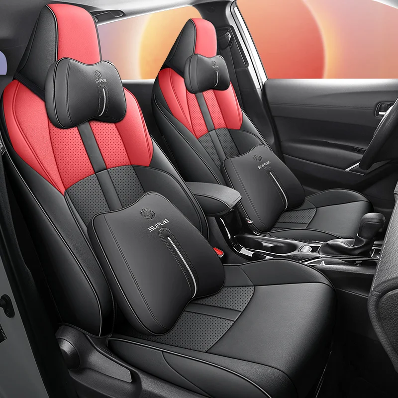 Car Special Car Seat Covers For Toyota Corolla 2019-2024 Leather Seat Cushion  Protective Cover Interior Automotive Accessories