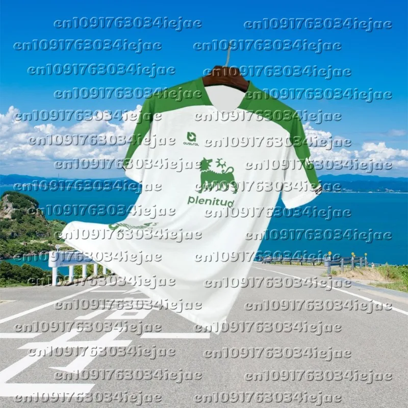 2025 Venta caliente La Liga Racing De Santander camisas 3D impreso transpirable cómodo absorbente de sudor camiseta deportiva Jersey