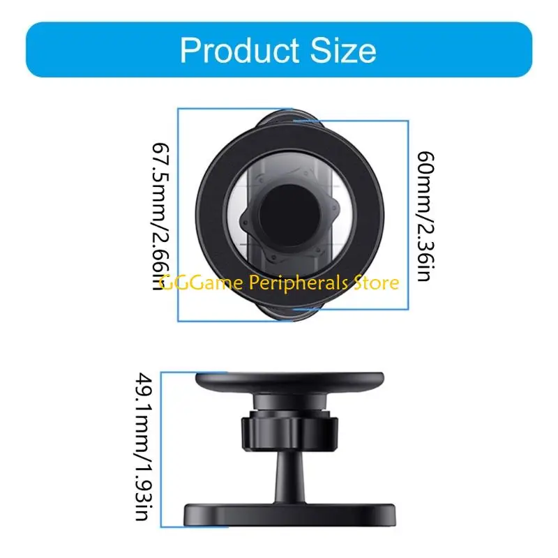 U55B ABS Phone Mount For Exercise Equipment Adjustable Positioning Stand