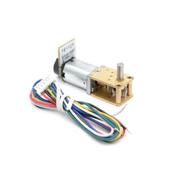 GW12-N20 Encoder ABHL DC 3V6V12V Micro Gear Motor Low Speed Electric Mini Reducer Worm Gear Motor