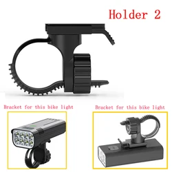 1PC Bike Light Bracket Mount Bike Lamp Support Bicycle Light Holder Bike Accessories 360 Rotation Cycling Bike Flashlight Rack
