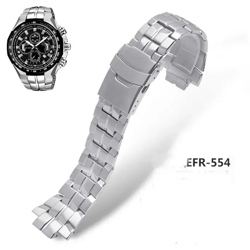 Substitute Watch Band EF-554 565 500 545 130 Steel Belt Male  Chain band Accessories