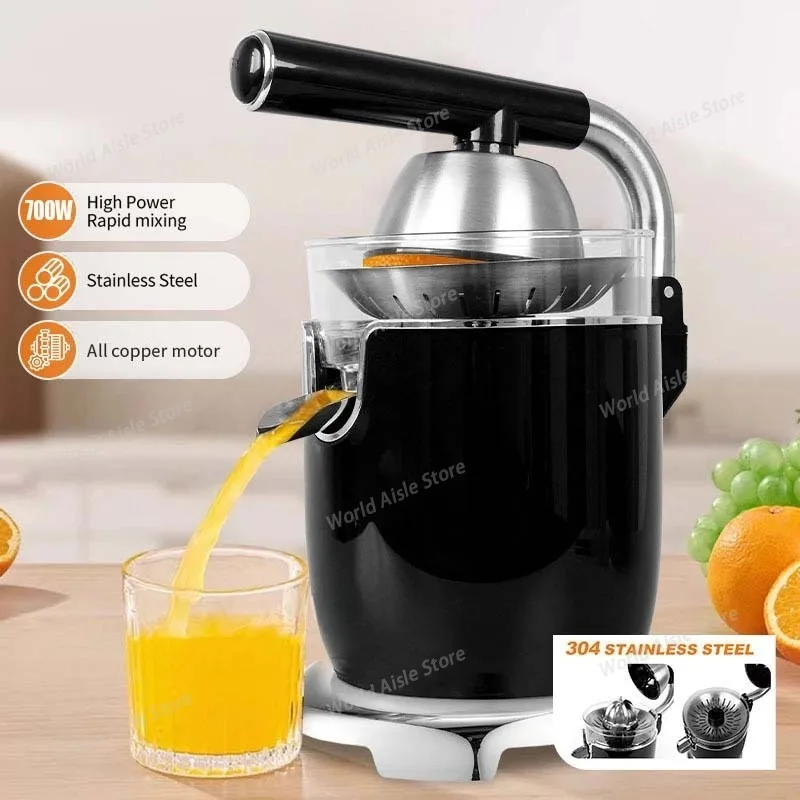 

Cross-border Juicer Home Juice Machine Fruit Orange Lemon Press Juicer Pulp Separator 700W