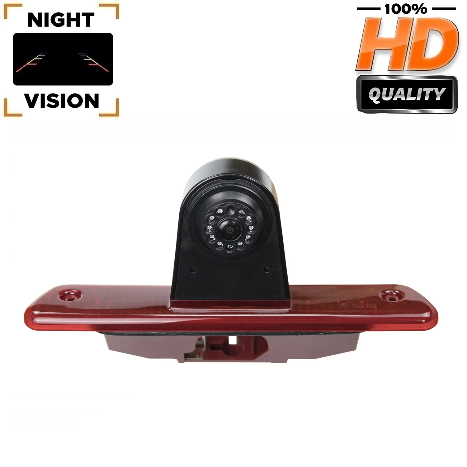 HD E9 Brake Light Backup Camera+4.3 Inch Monitor for Peugeot Expert,Citroen Dispatch,Toyota Proace,Night Vision Rear View Camera