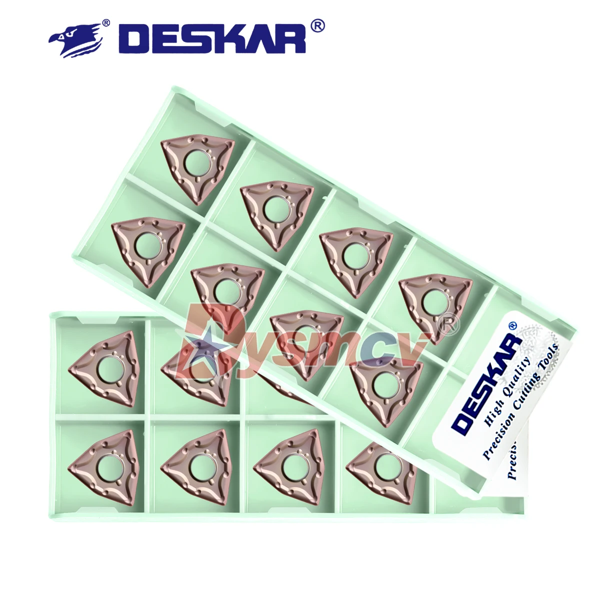 DESKAR 100% Original CNC Outer Circular Blade WNMG080404 WNMG080408-MA/MS/MQ/HA LF6118 Stainless Steel Peach Shaped Turning Tool