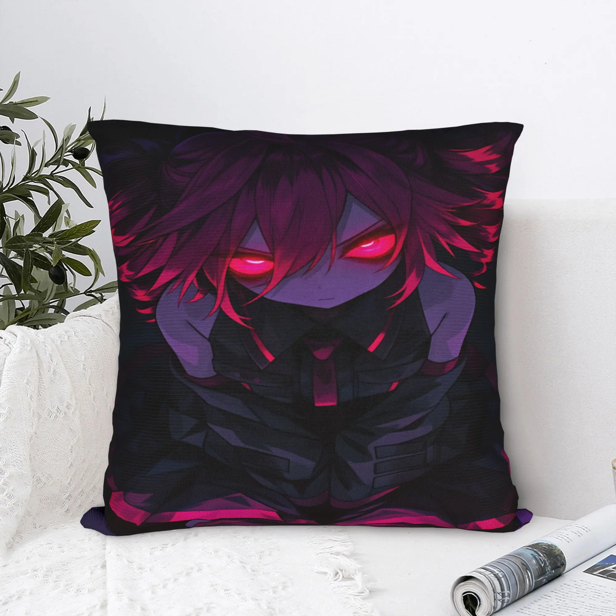 Kasane Teto Character Pillow Case  Graphic Pillow Cover Funny Pillowcases For Sofa Home Decor