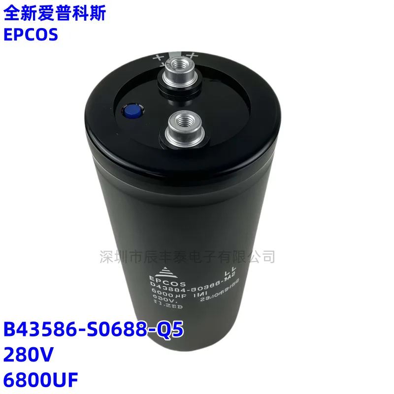 

Совершенно новый оригинальный инверторный электролитический конденсатор EPCOS Siemens B43586-S0688-Q5 280V6800UF