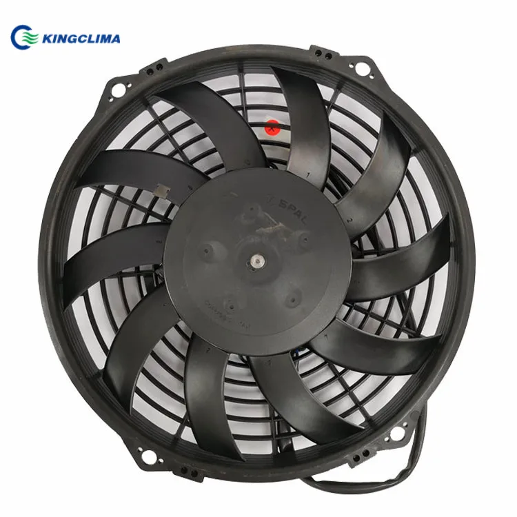 Original Condensor fan 24v bus parts air conditioning fan Spal fan VA07-BP12C-58S