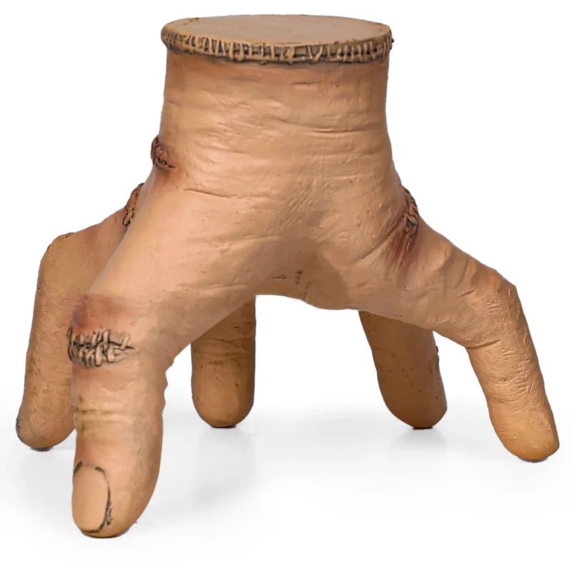 AA★COS Family Latex Hand Ornament Figurine Desktop Adams Movie Halloween Toy Crafts Sculpture Home Decor Gifts New 2025