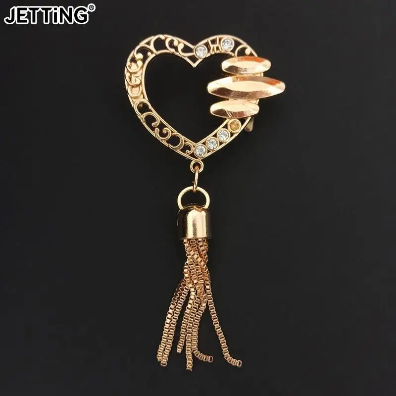 Exquisite Metal Cute Deer Clasp Buckle Buckles Bag Purse Hat Decor With Tassel Hardware DIY Leather Craft Accessories Golden