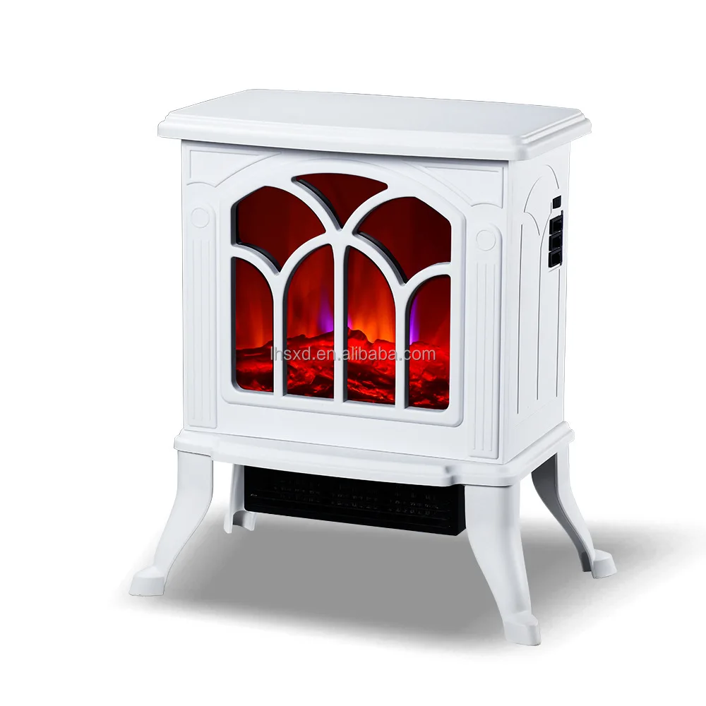 Household Small Simulation Flame Heater Electric Fireplace Fireplace Quick-heat Hot Air Fan
