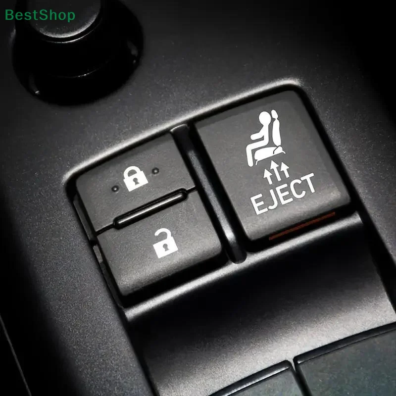 

1Pcs Men's Humorous Automotive Accessories EJECT Button Stickers For Empty Car Buttons Joke Gift For Car Enthusiasts