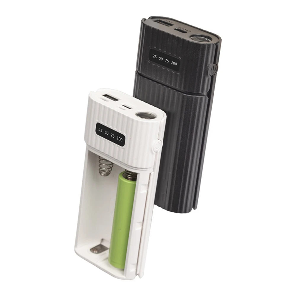 18650// 21700 Batterieladegerät-Adapter, Akkupack, DIY-Powerbank für Powerbank-Gehäuse, ohne Batterie und Zubehör – Detail 15