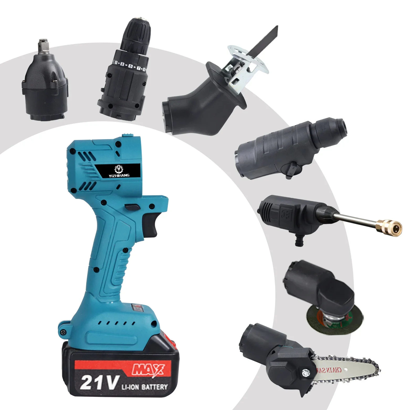 All-In-One Multi Function Herramientas Power Tools Combo Kit Cordless Powered By Makitas 18V 20V Battery Tool Sets