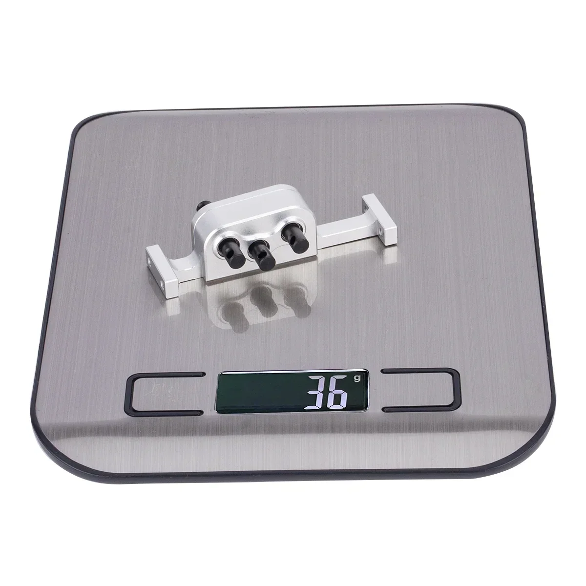 Aluminum Transfer Case Gearbox with 5mm Shaft for 1/10 RC Crawler Cheater Rigs LCG Chassis Build Upgrade Parts